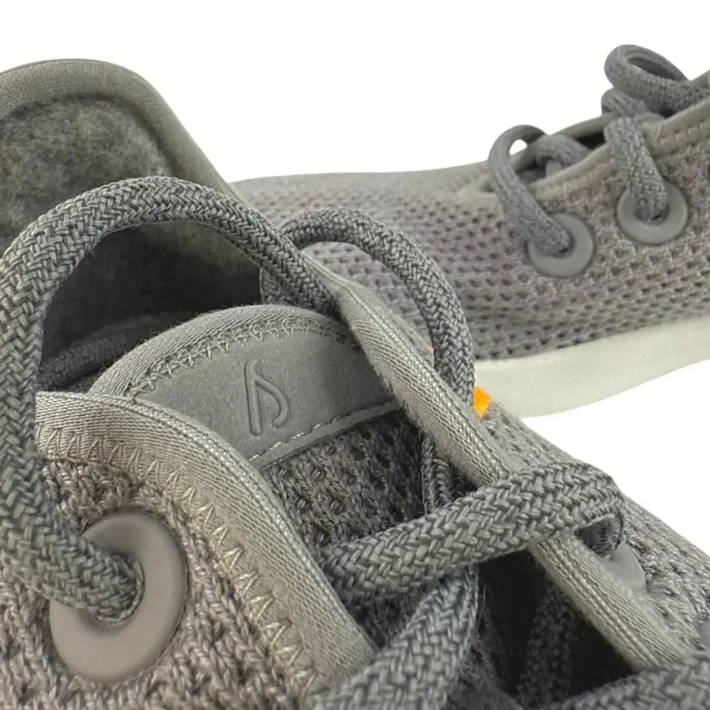 Allbirds Women's Gray Knit Lace Up Low Top Lightweight Tree Runner Shoes Size 6